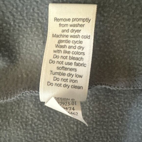 ATHLETA XS SoftTech CYA Jacket Asymmetric Full Zip High V Neck Gray Wool Coat - Picture 12 of 12